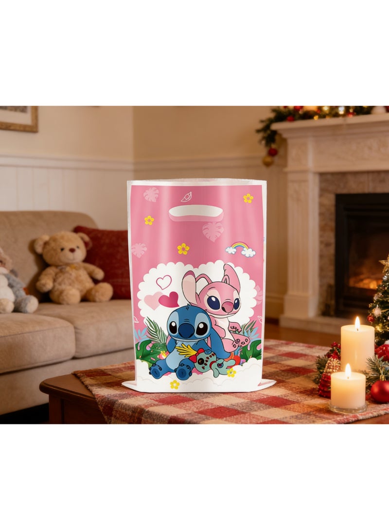 Lilo & Stitch حقائب هدايا لحفلة الخياطة 10 قطع، مستلزمات وزينة. مثالية لحفلات الكرتون، مثالية للأطفال، ورائعة للفعاليات العائلية، جوائز. - Image 5